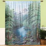 Window Art Curtains, Woodland